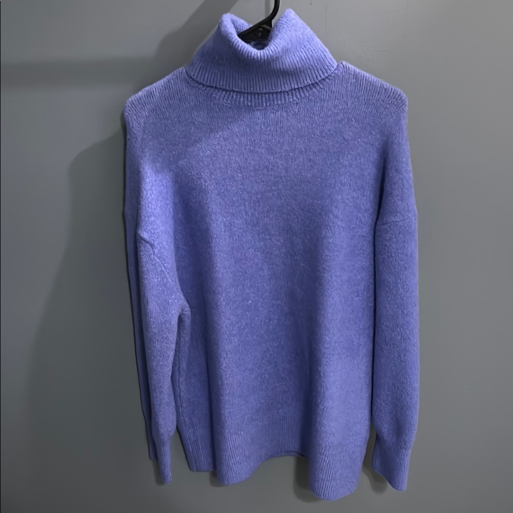 Zara Soft Purple Knit Sweater